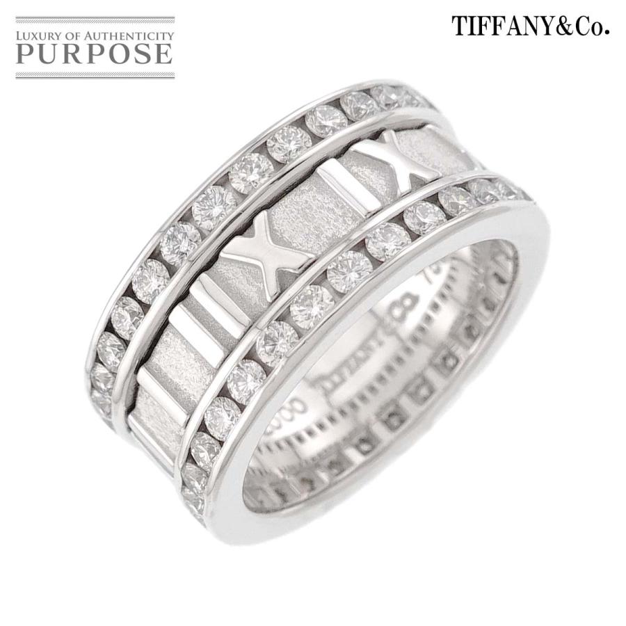 Tiffany&Co. ティファニー アトラス TIFFANY&Co.（ティファニー） アトラス 7号 リング フル ダイヤ K18 WG