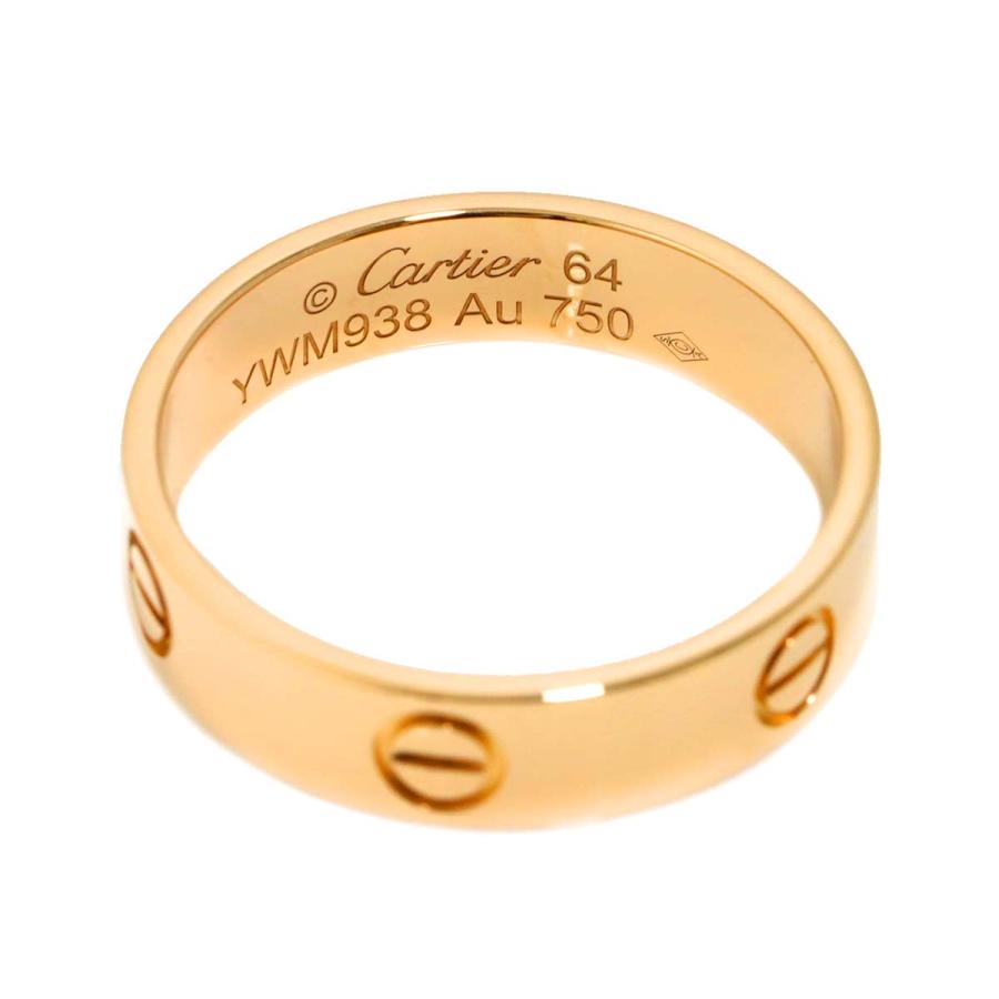 Cartier（カルティエ） ラブ #64 リング K18 PG ピンクゴールド 750