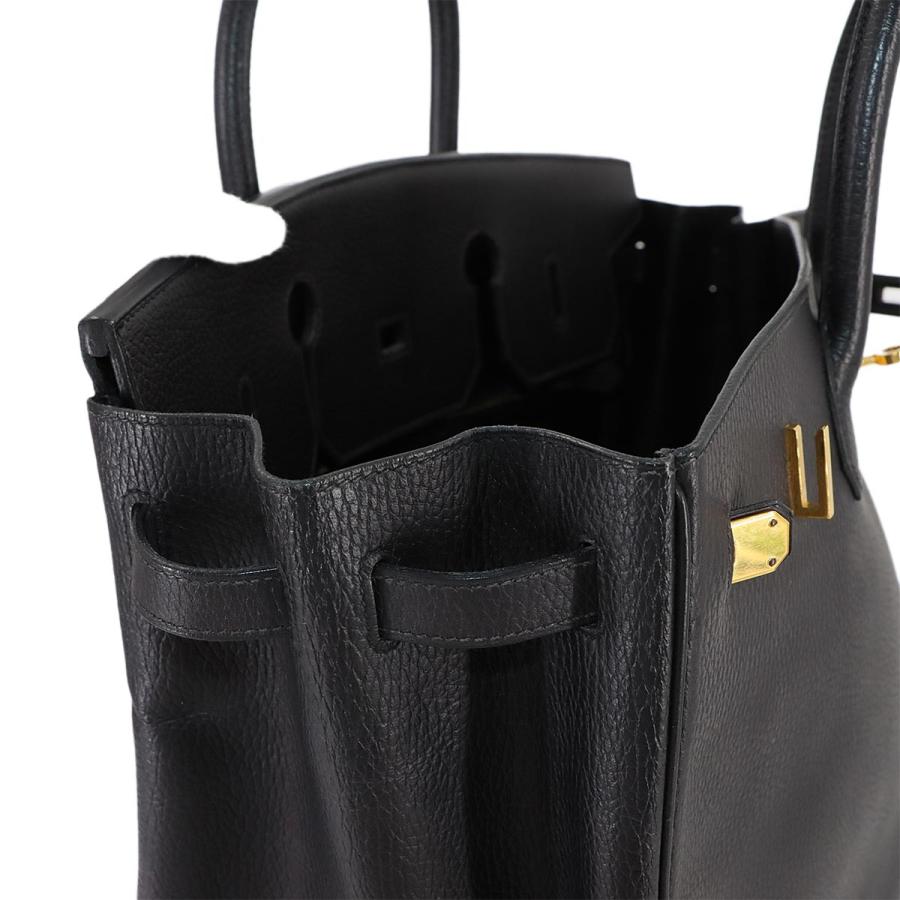 HERMES（エルメス） バーキン40 アルデンヌ ブラック ハンド バッグ 〇