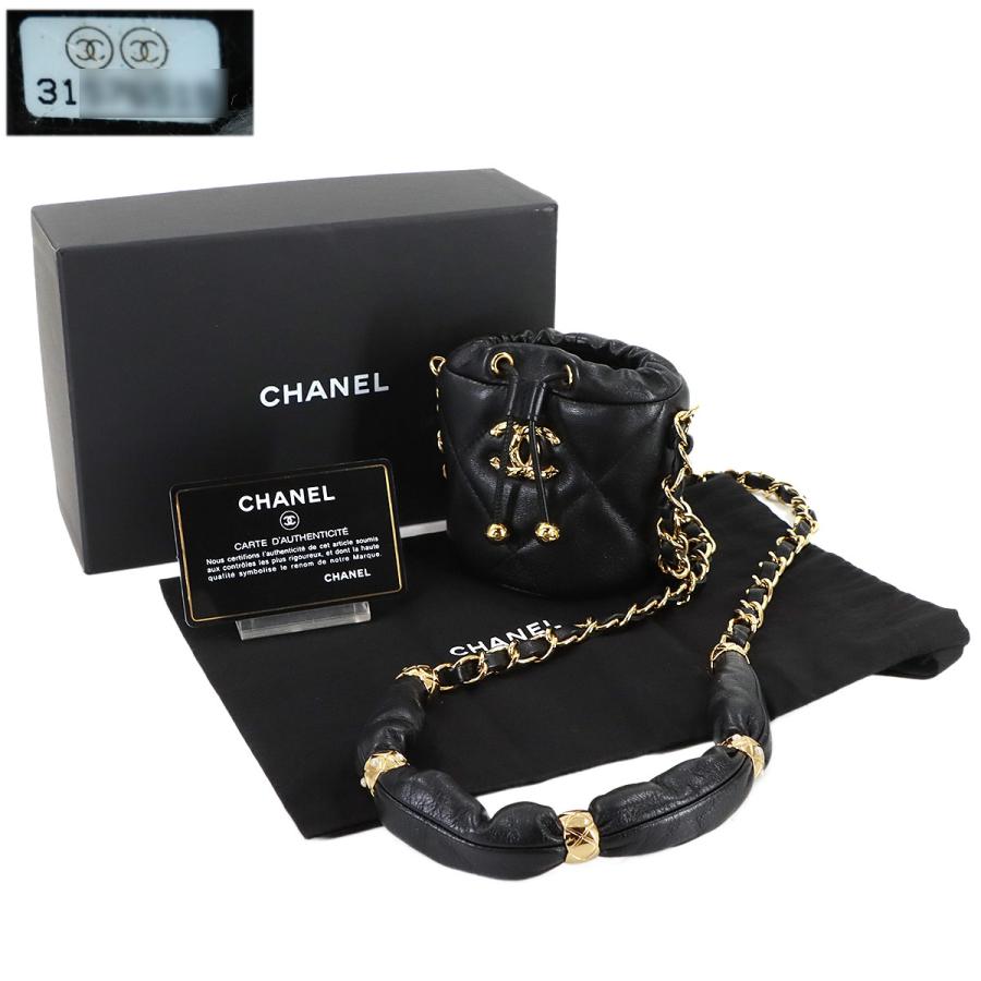 CHANEL（シャネル） 未使用 展示品 マトラッセ ミニ 巾着 チェーン