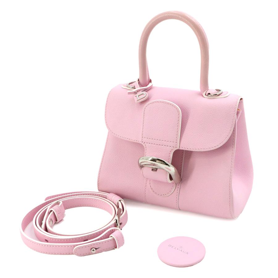 新品同様 デルヴォー DELVAUX ブリヨン ミニ 2way ハンド ショルダー 