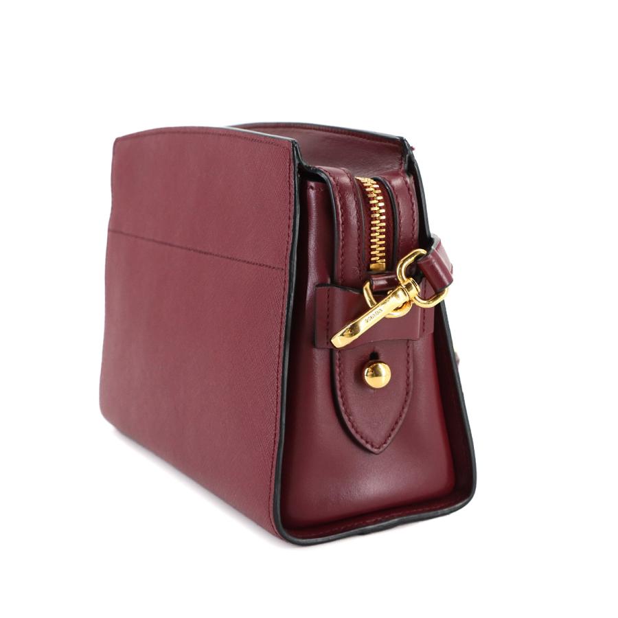 PRADA（プラダ） 新品同様 ショルダー バッグ サフィアーノレザー 