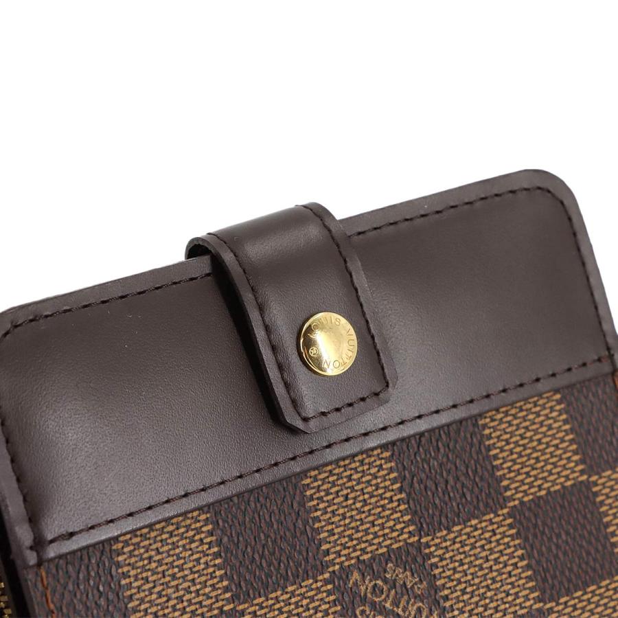 未使用 展示品 ルイ ヴィトン LOUIS VUITTON ダミエ コンパクト ジップ