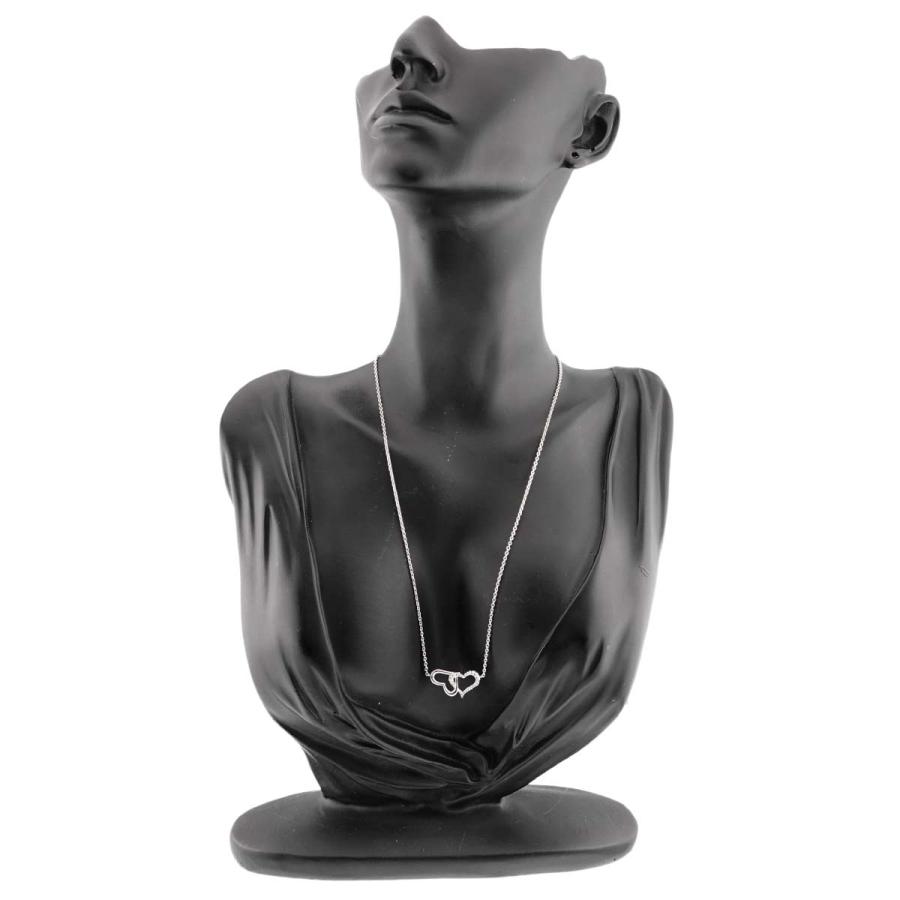 ピアジェ PIAGET ライムライト ダブル ハート ダイヤ ネックレス 42cm K18 WG 750 Lime light Necklace【証明書付き】 90312753_6