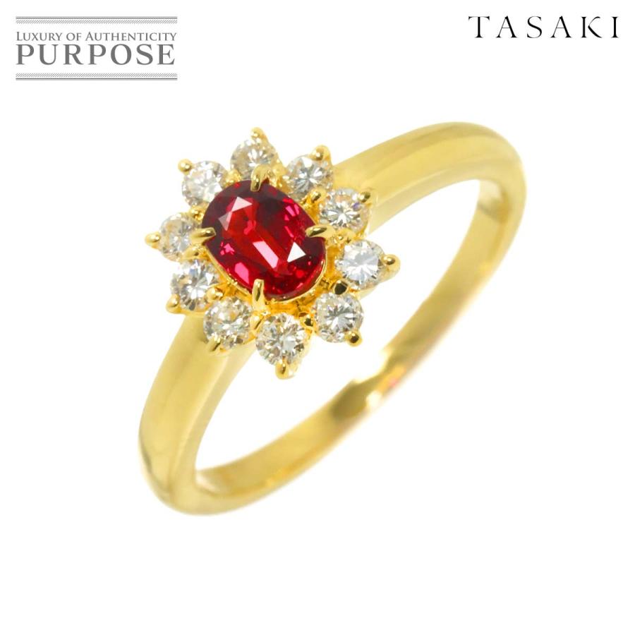 TASAKI（タサキ） TASAKI 11号 リング ルビー 0.39ct ダイヤ 0.31ct 