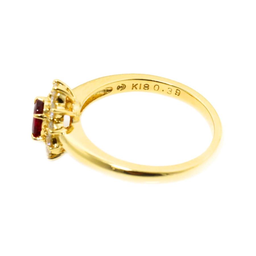 TASAKI（タサキ） TASAKI 11号 リング ルビー 0.39ct ダイヤ 0.31ct 