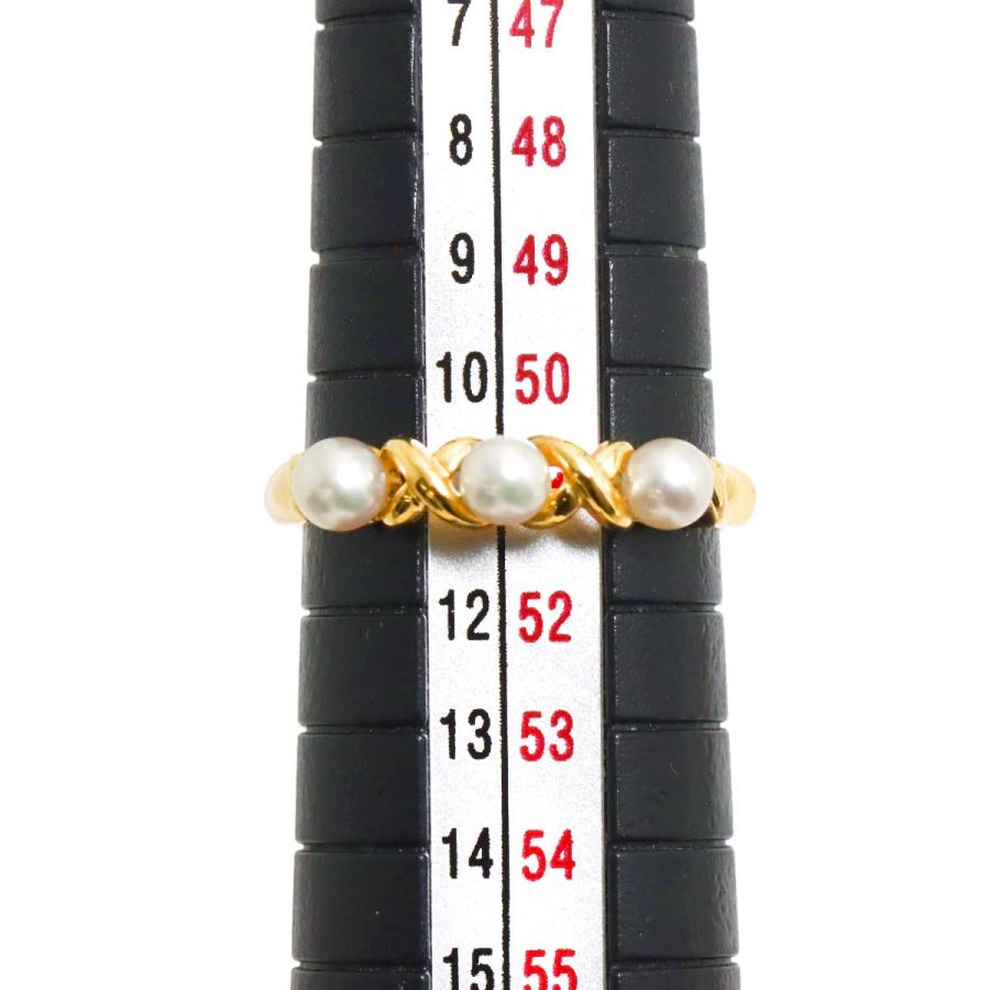 TASAKI（タサキ） TASAKI 11号 リング ベビーパール 3.6-3.4mm K18 YG 