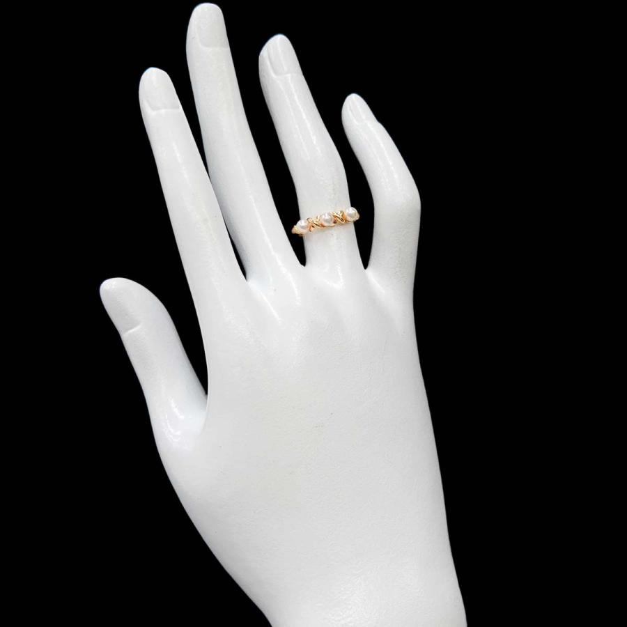 TASAKI（タサキ） TASAKI 11号 リング ベビーパール 3.6-3.4mm K18 YG