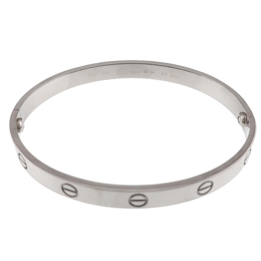 Cartier（カルティエ） ラブ ブレス #19 K18 WG ホワイトゴールド 750