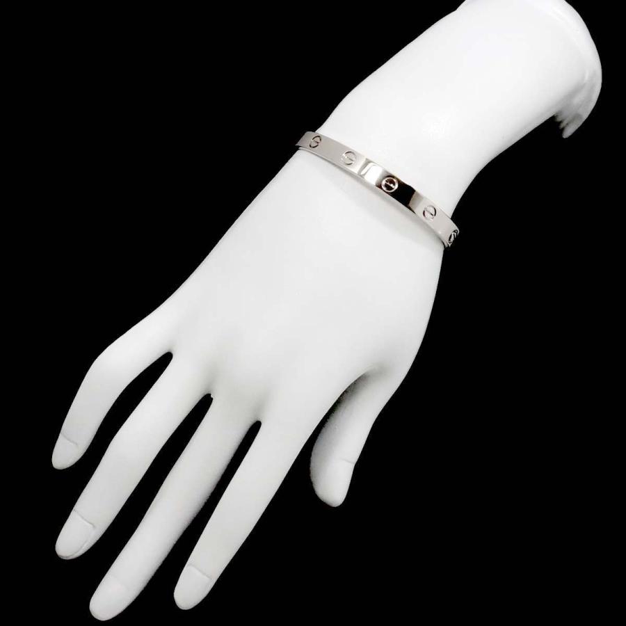 Cartier（カルティエ） ラブ ブレス #19 K18 WG ホワイトゴールド 750