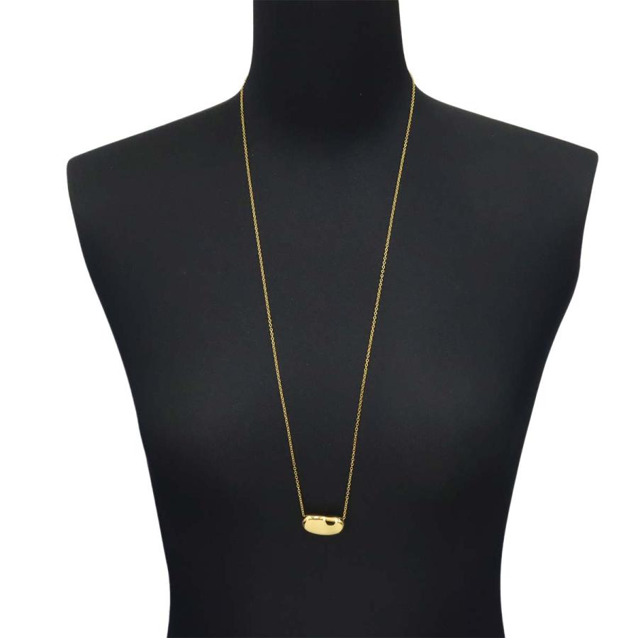 TIFFANY&Co.（ティファニー） ビーン ロング ネックレス 75cm K18 YG