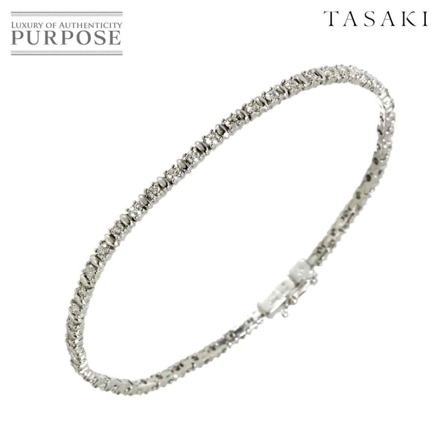 TASAKI（タサキ） ダイヤ 0.20ct ブレスレット 1.50ct K18 WG ホワイト