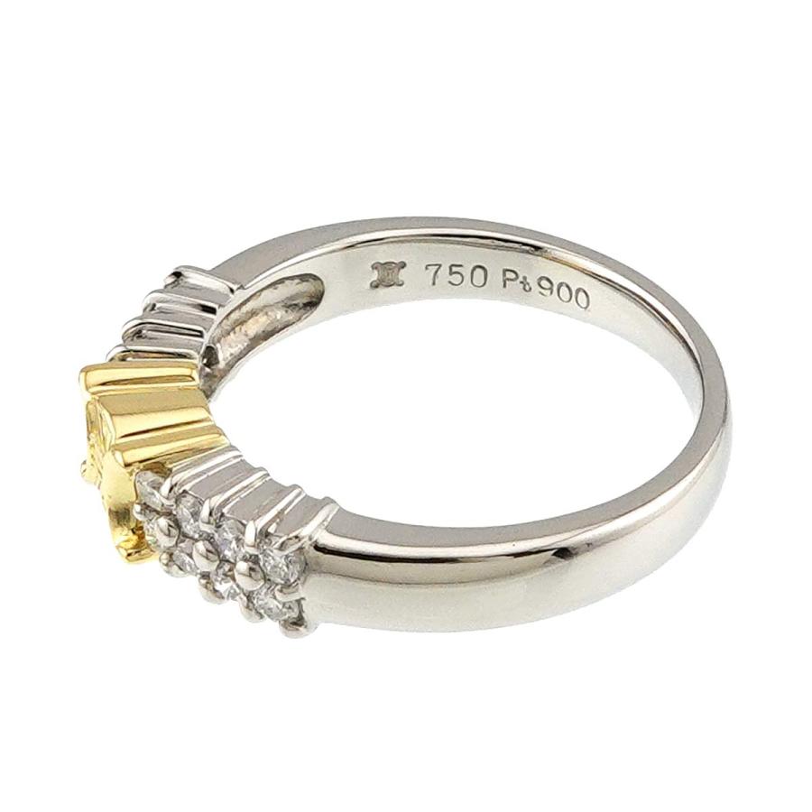 CELINE（セリーヌ） トリオンフ 12.5号 リング ダイヤ 0.28ct Pt