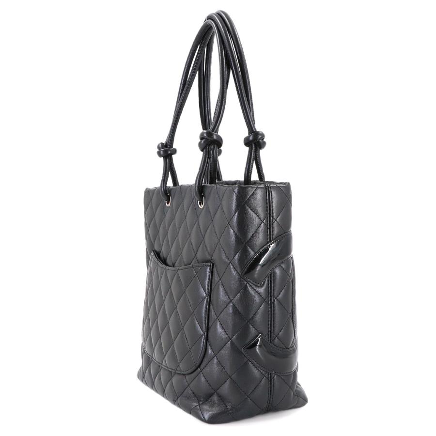 CHANEL（シャネル） 美品 カンボンライン ミディアム トート バッグ 