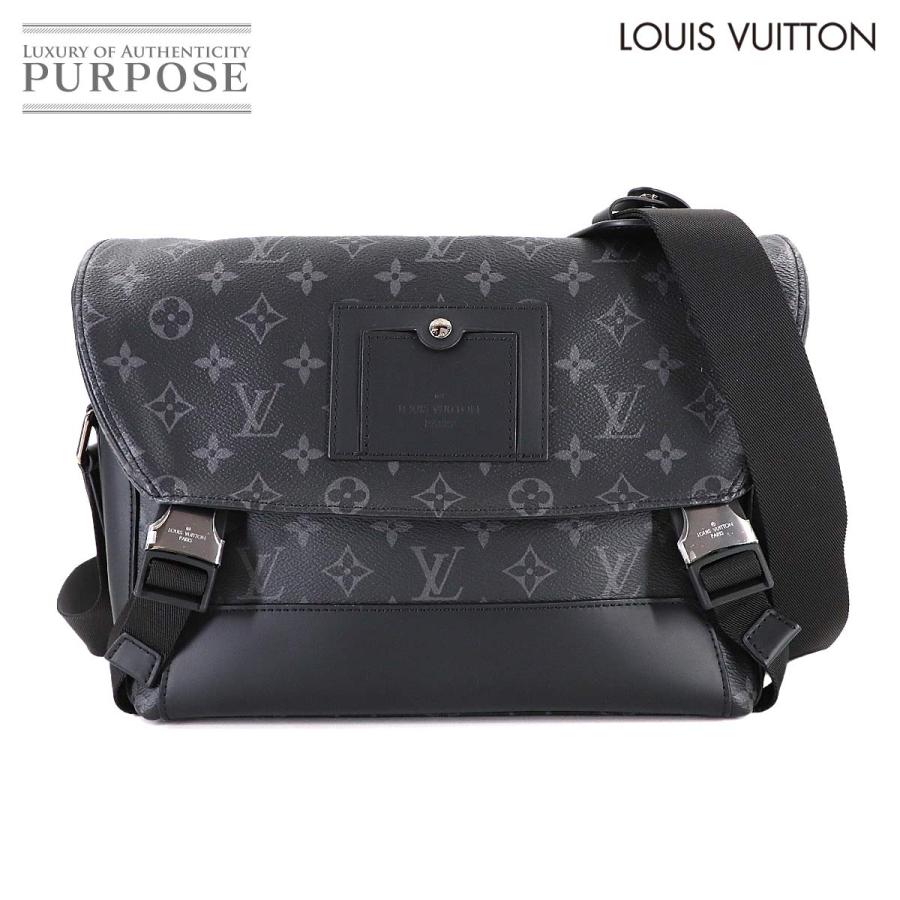 LOUIS VUITTON ルイヴィトン モノグラム エクリプス ヴォワヤージュPM ブラック 黒 シルバー金具 PVC M40511 ショルダーバッグ メッセンジャーバッグ メンズ 409268 【中古】 LOUIS VUITTON（ルイ・ヴィトン） 新品同様 ルイ ヴィトン モノグラム