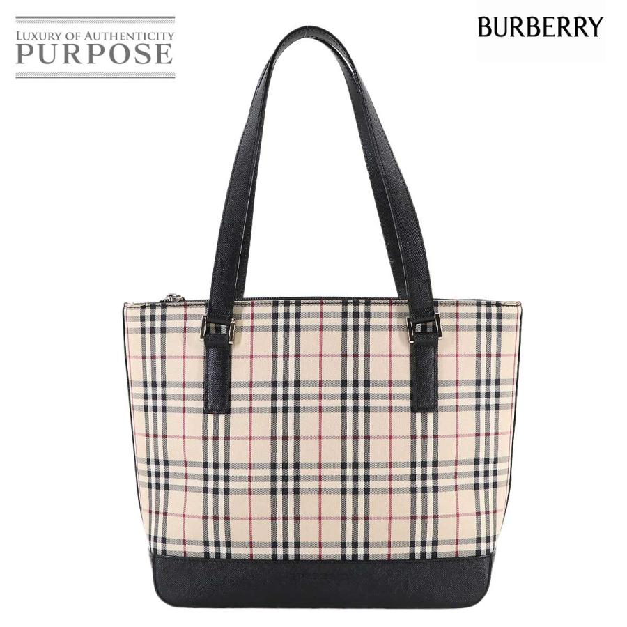 BURBERRY（バーバリー） ノバチェック トート バッグ キャンバス