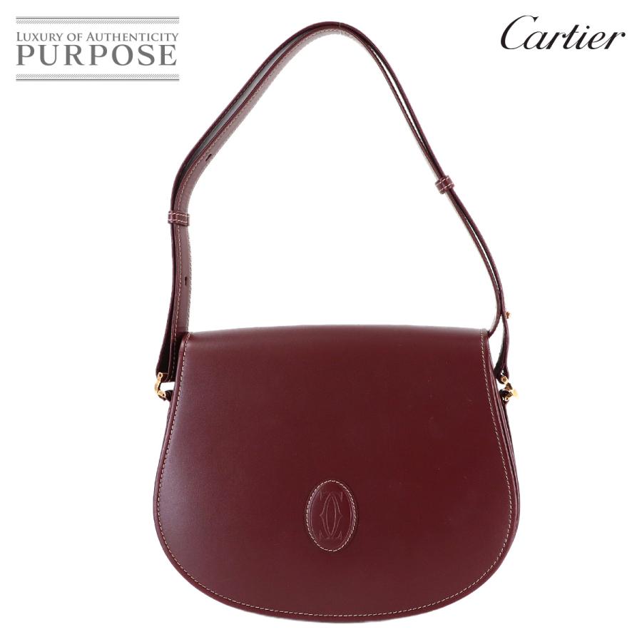 Cartier（カルティエ） 美品 マストライン ショルダー バッグ レザー
