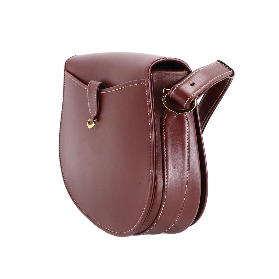 Cartier（カルティエ） 美品 マストライン ショルダー バッグ レザー