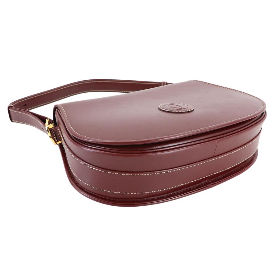 Cartier（カルティエ） 美品 マストライン ショルダー バッグ レザー