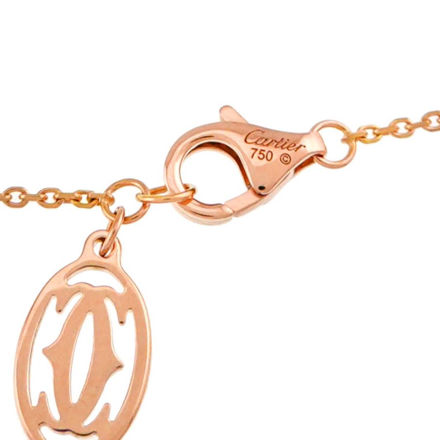 ★カルティエ★Cartier ★ダムールネックレス ロゴチャーム付き★ Cartier（カルティエ） ダムール ダイヤ 12P ロング ネックレス 89cm