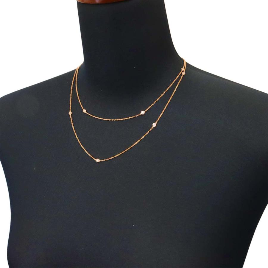 Cartier（カルティエ） ダムール ダイヤ 12P ロング ネックレス 89cm