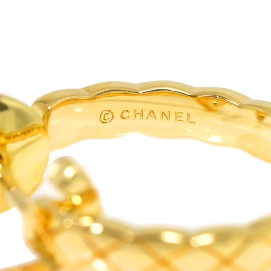 CHANEL（シャネル） ココ クラッシュ フープ ピアス K18 YG イエロー