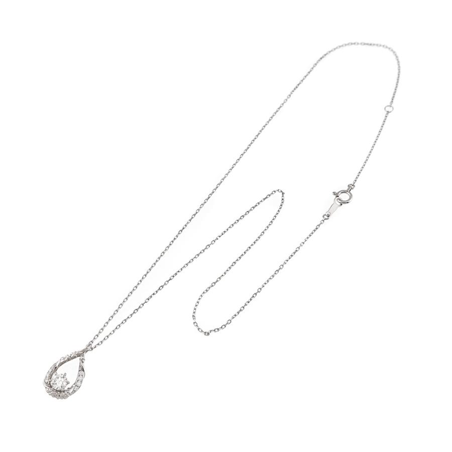 K.uno（ケイウノ） ダイヤ 0.275ct G/VS2/3EX 0.05ct ネックレス 40cm 