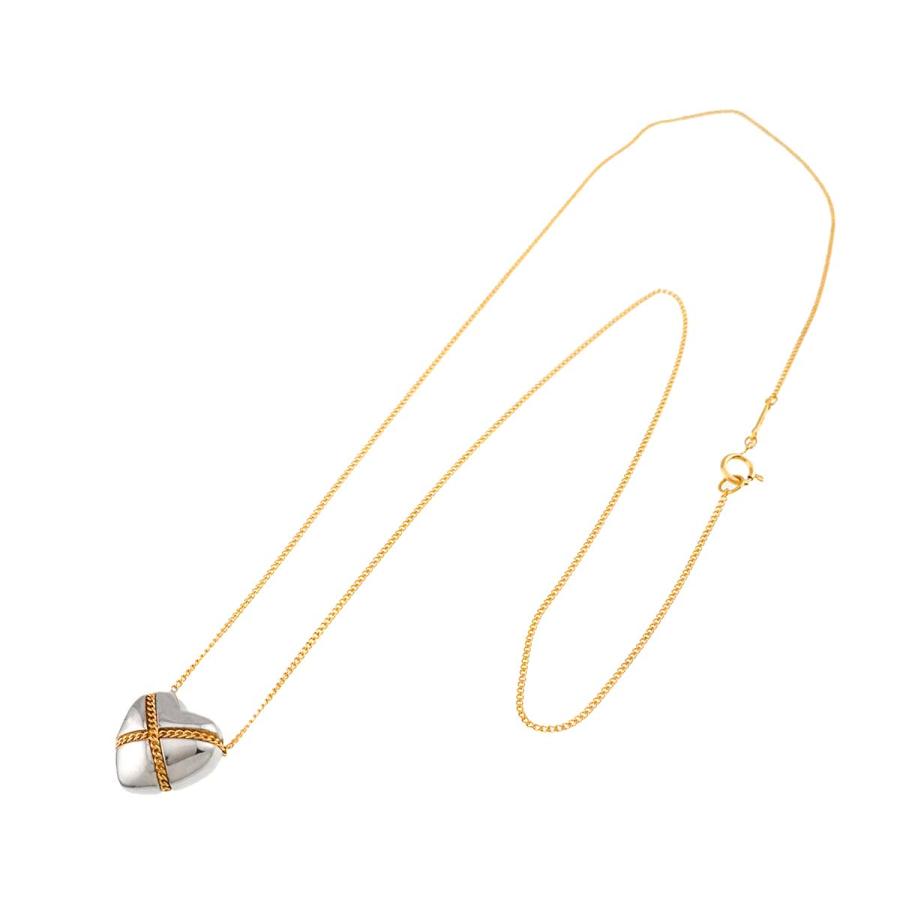 TIFFANY&Co.（ティファニー） チェーン クロスハート ネックレス 45cm