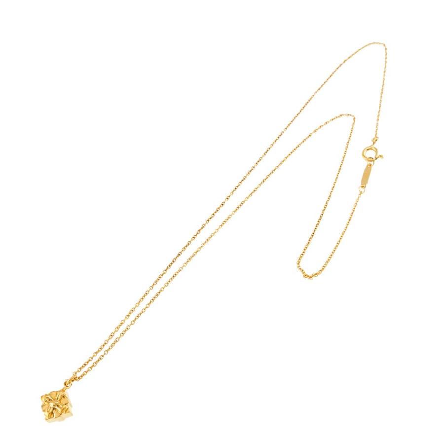 Tiffany & Co. ゴールド ネックレス　40cm TIFFANY&Co.（ティファニー） ネックレス 40cm K18 YG イエロー