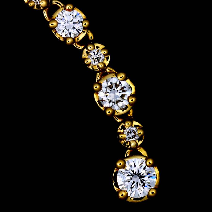 ポンテヴェキオ　K18 ダイヤピアス Ponte Vecchio（ポンテヴェキオ） ダイヤ 0.41ct ピアス K18 YG