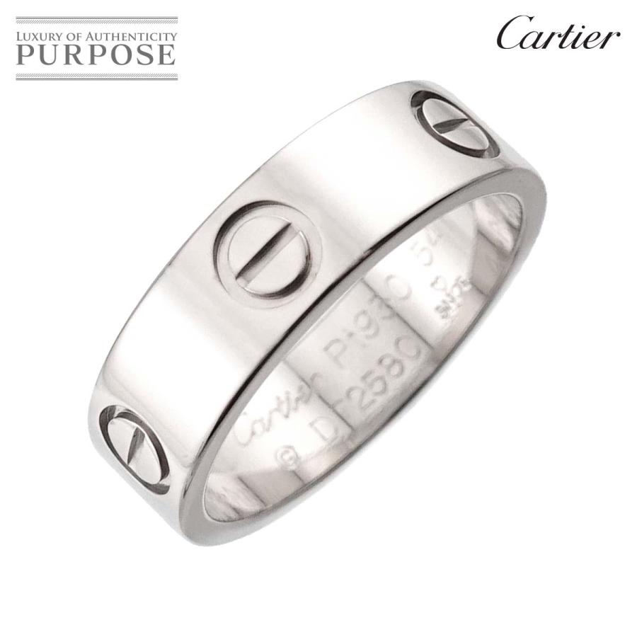 Cartier（カルティエ） ラブ #54 リング Pt プラチナ 指輪 Love Ring