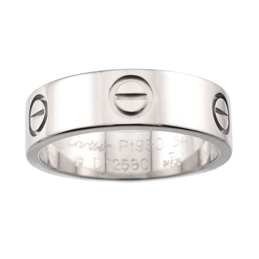 Cartier（カルティエ） ラブ #54 リング Pt プラチナ 指輪 Love Ring