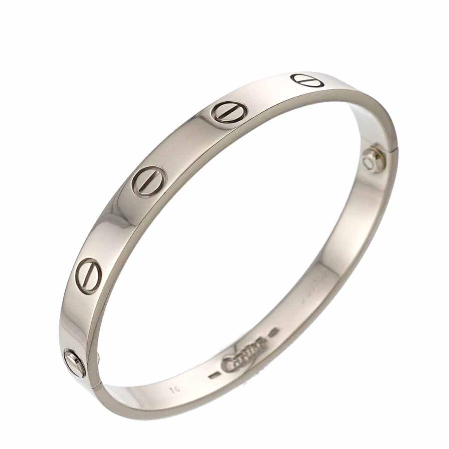 Cartier（カルティエ） ラブ ブレス #16 K18 WG ホワイトゴールド 750