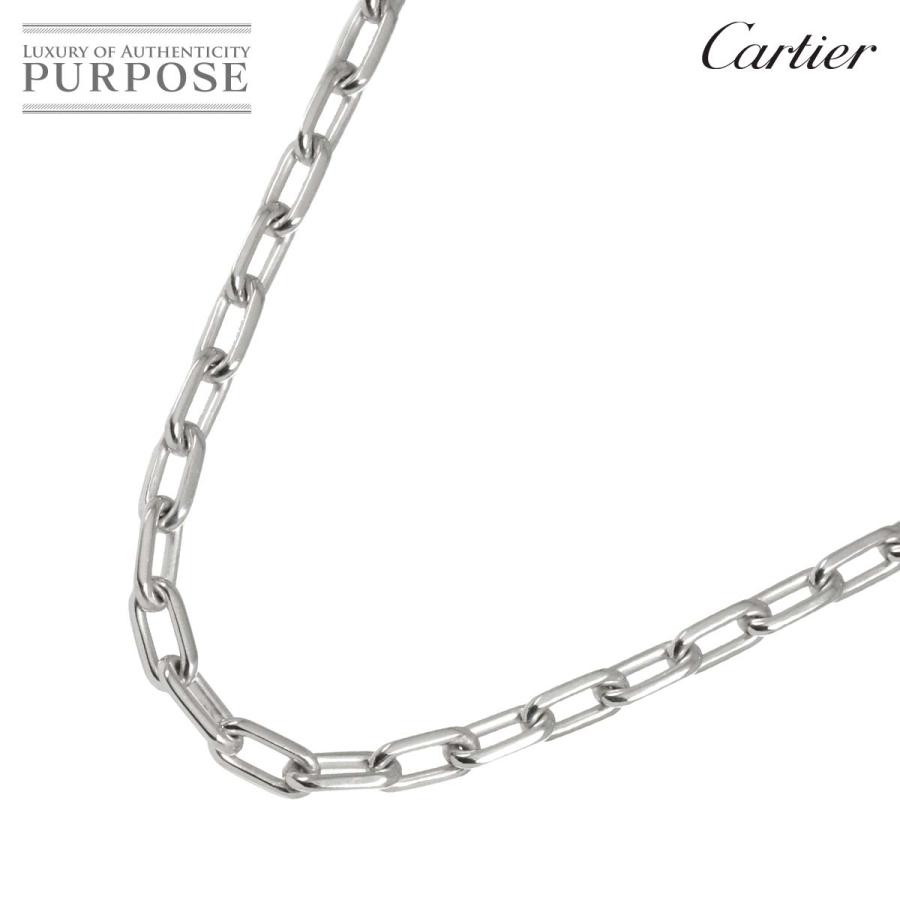 Cartier（カルティエ） スパルタカス ネックレス 46cm 34.8g K18 WG 
