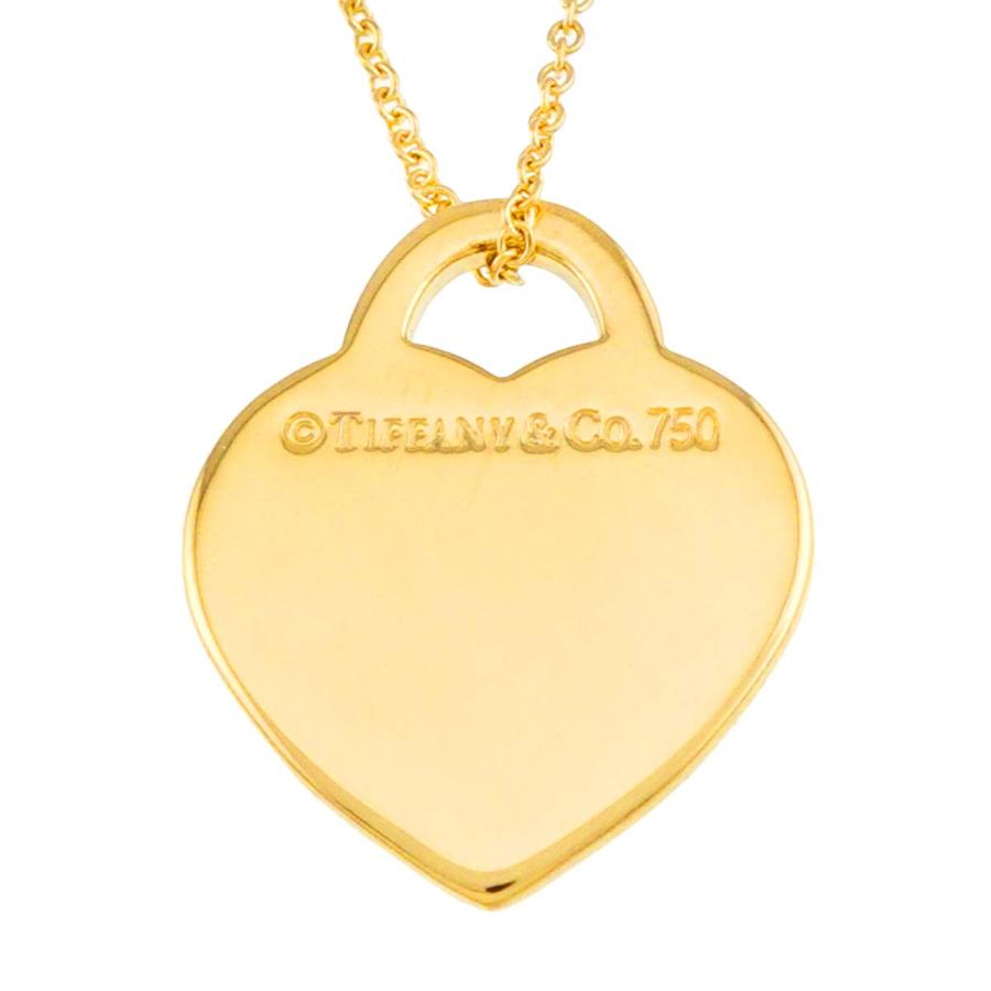 ティファニー TIFFANY&Co. リターントゥ ハート ネックレス 40cm K18 YG イエローゴールド 750 Return to Necklace 90313705_3