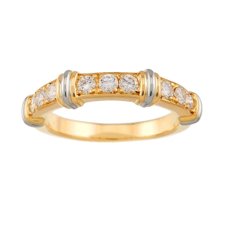 Cartier（カルティエ） コンテッサ #50 リング ダイヤ K18 YG WG 