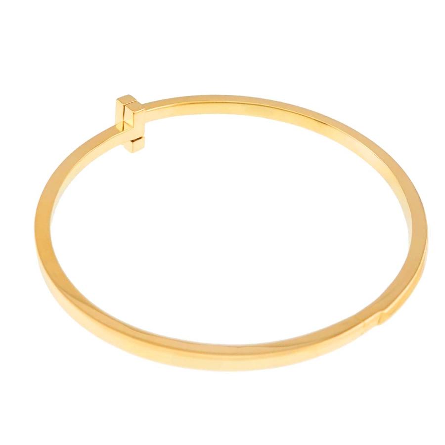 TIFFANY&Co.（ティファニー） TIFFANY&CO. Tワン ナロー バングル 18cm