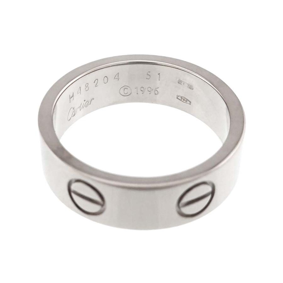 カルティエ Cartier ラブ クラシック #51 リング K18 WG ホワイトゴールド 750 指輪 LOVE Ring 90313721_2