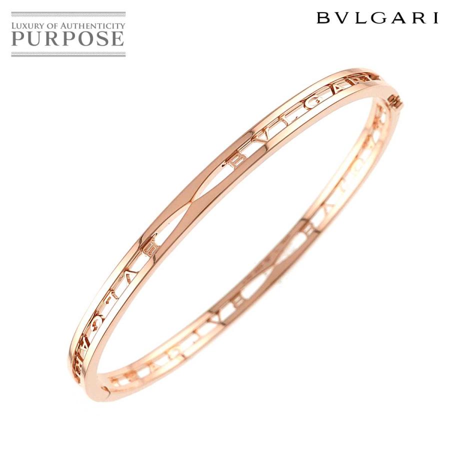 BVLGARI（ブルガリ） ビーゼロワン #L バングル K18 PG ピンクゴールド 