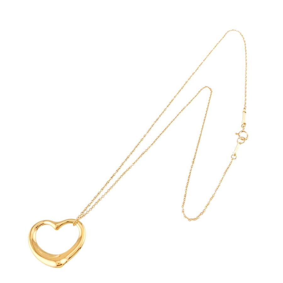 TIFFANY&Co.（ティファニー） オープンハート 幅22mm ネックレス 40cm