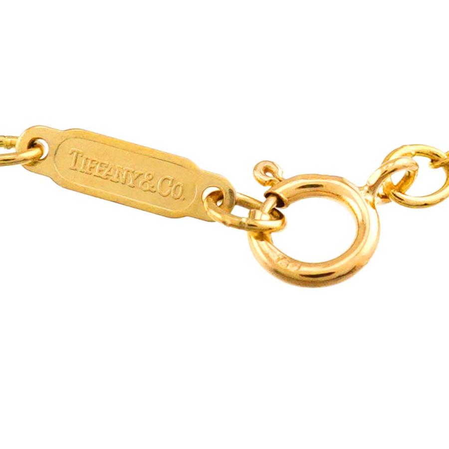 ティファニー TIFFANY&Co. ハート ネックレス 46cm K18 YG イエローゴールド 750 Heart Necklace 90313764_4