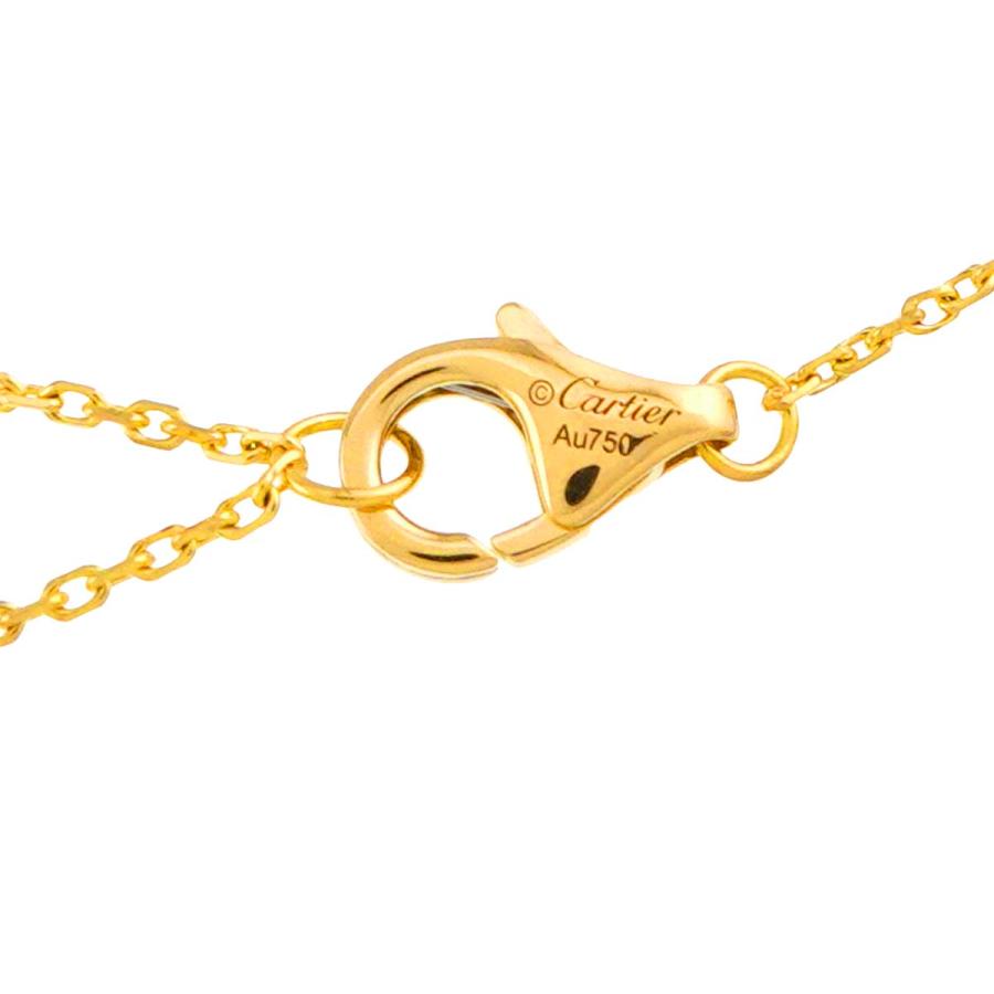カルティエ ダムール XS ダイヤ ネックレス 750(YG) Cartier 