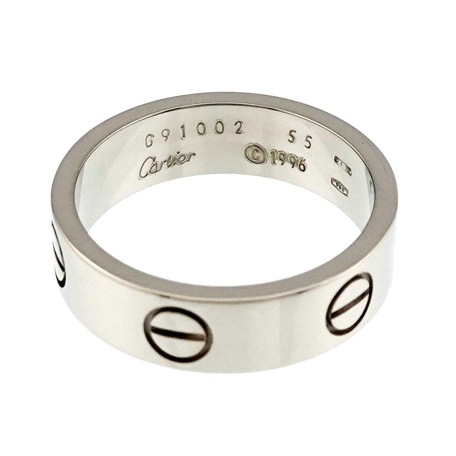 Cartier（カルティエ） ラブ #55 リング K18 WG ホワイトゴールド 750