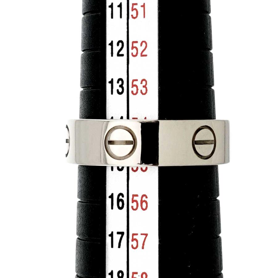 Cartier（カルティエ） ラブ #55 リング K18 WG ホワイトゴールド 750