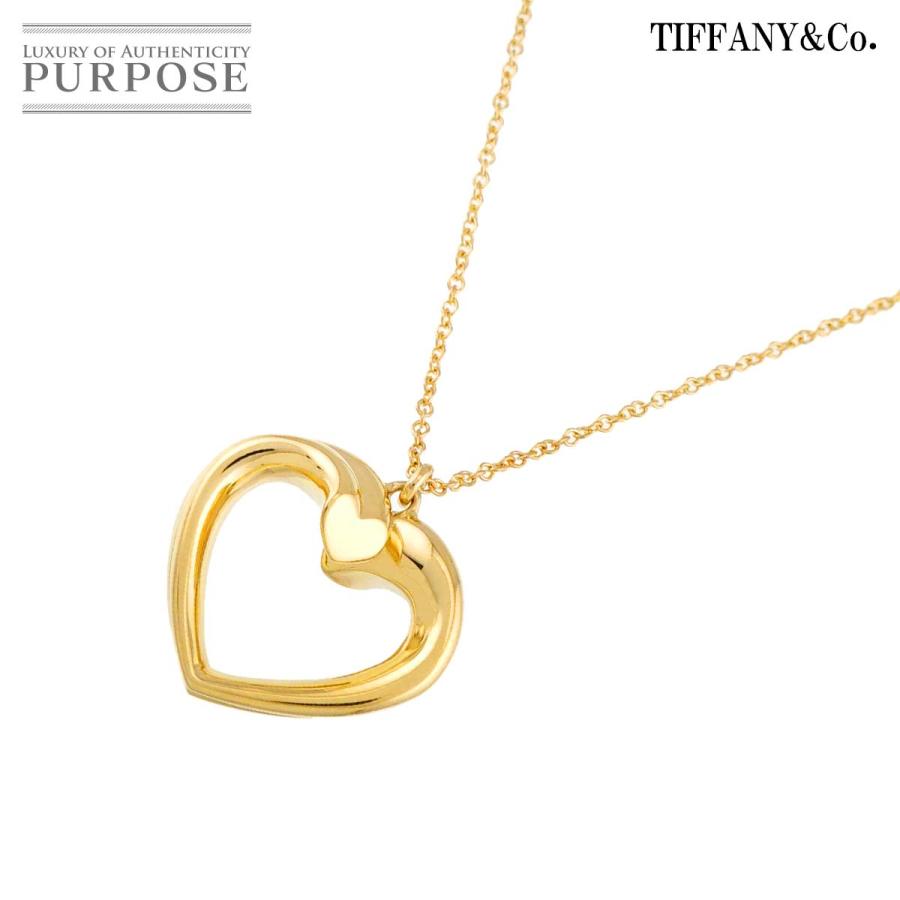 ティファニー　TIFFANY&Co　ハートネックレス TIFFANY&Co.（ティファニー） テンダネス ハート ネックレス 39cm K18