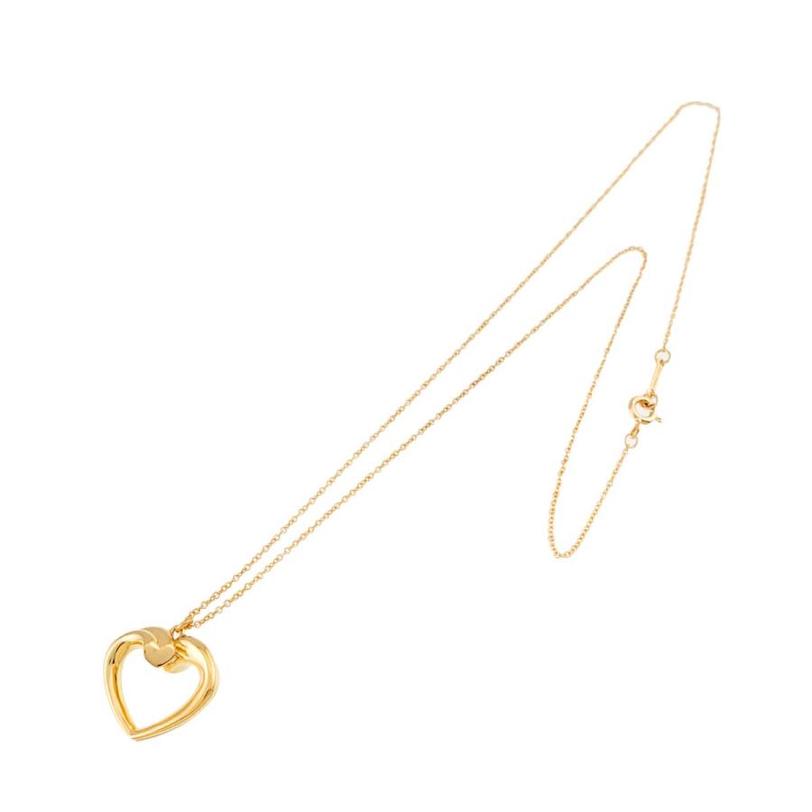 TIFFANY&Co.（ティファニー） テンダネス ハート ネックレス 39cm K18