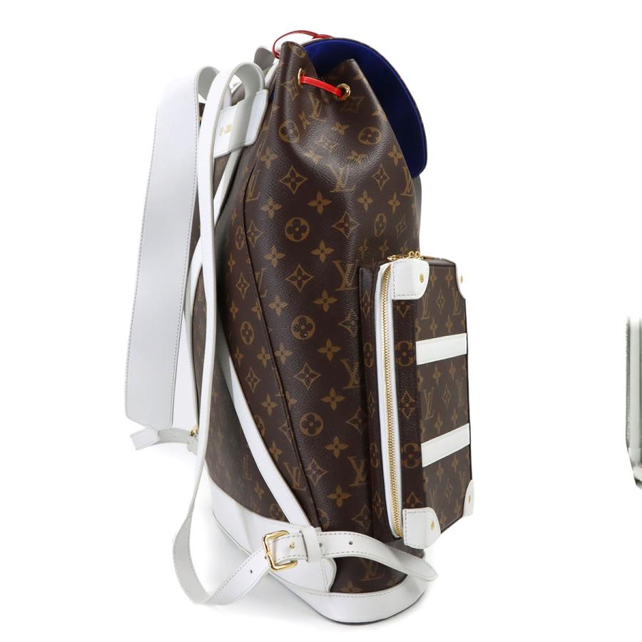 新品同様 ルイ ヴィトン LOUIS VUITTON LVxNBA モノグラム クリストファー ソフトトランク バックパック ブラウン M45580 90313892 LOUIS VUITTON（ルイ・ヴィトン） 新品同様 ルイ ヴィトン LOUIS
