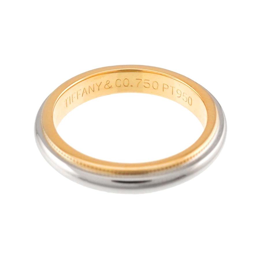 TIFFANY&Co.（ティファニー） ミルグレイン バンド 9号 リング 幅3.4mm