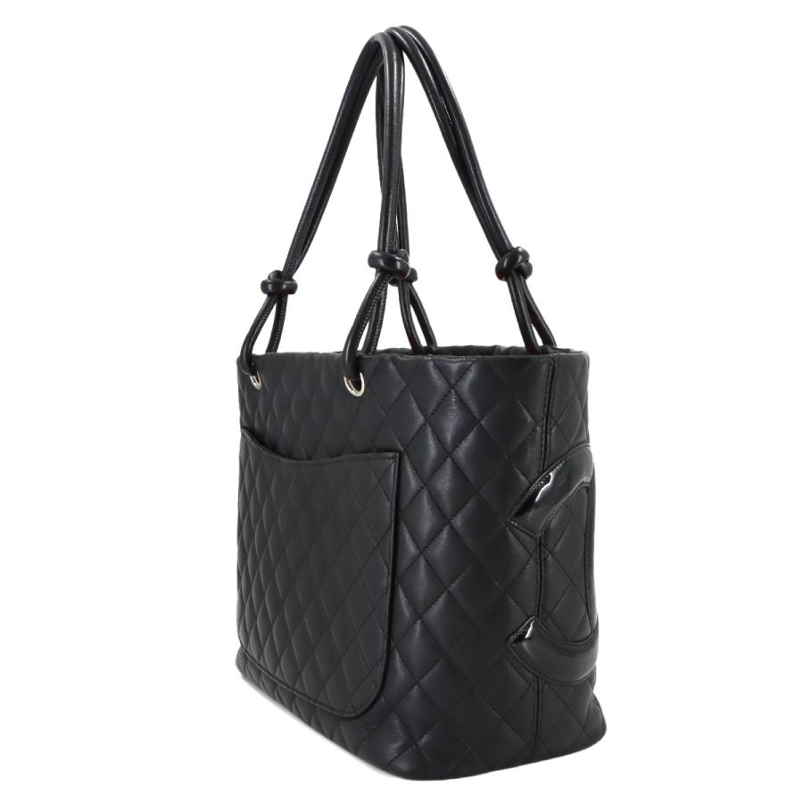 CHANEL（シャネル） カンボンライン ラージ トート バッグ レザー
