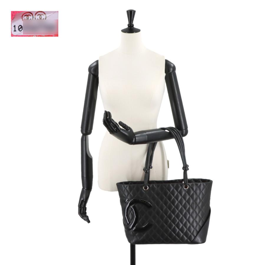 CHANEL（シャネル） カンボンライン ラージ トート バッグ レザー